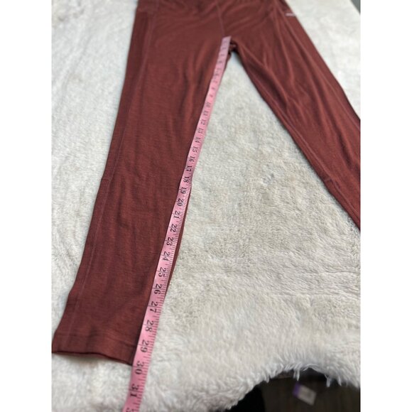 Artilect Systems Boulder 125 gsm Leggings Merino Wool Blend Burgundy Lightweight - Picture 6 of 8